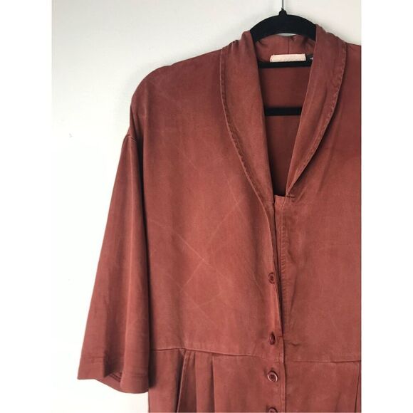 Pillar Allison in Wonderland Brick Jumpsuit - Picture 3 of 6